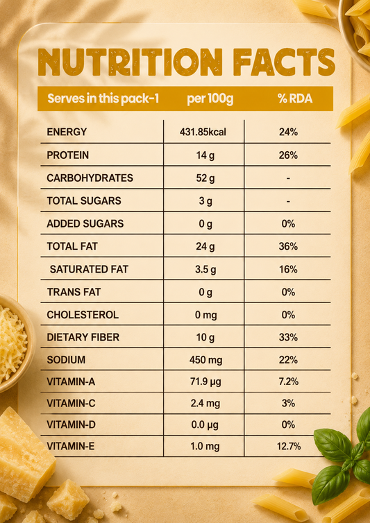 Pasta Dosa Khakhra (100gm)